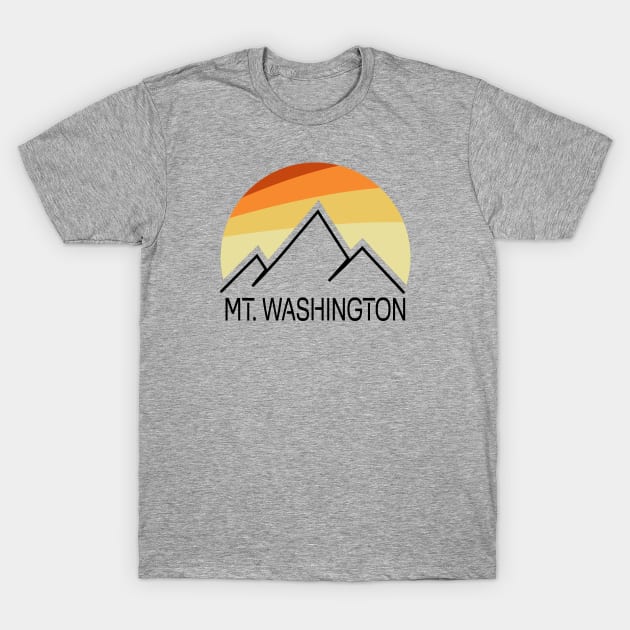 Mt. Washington Retro T-Shirt by esskay1000